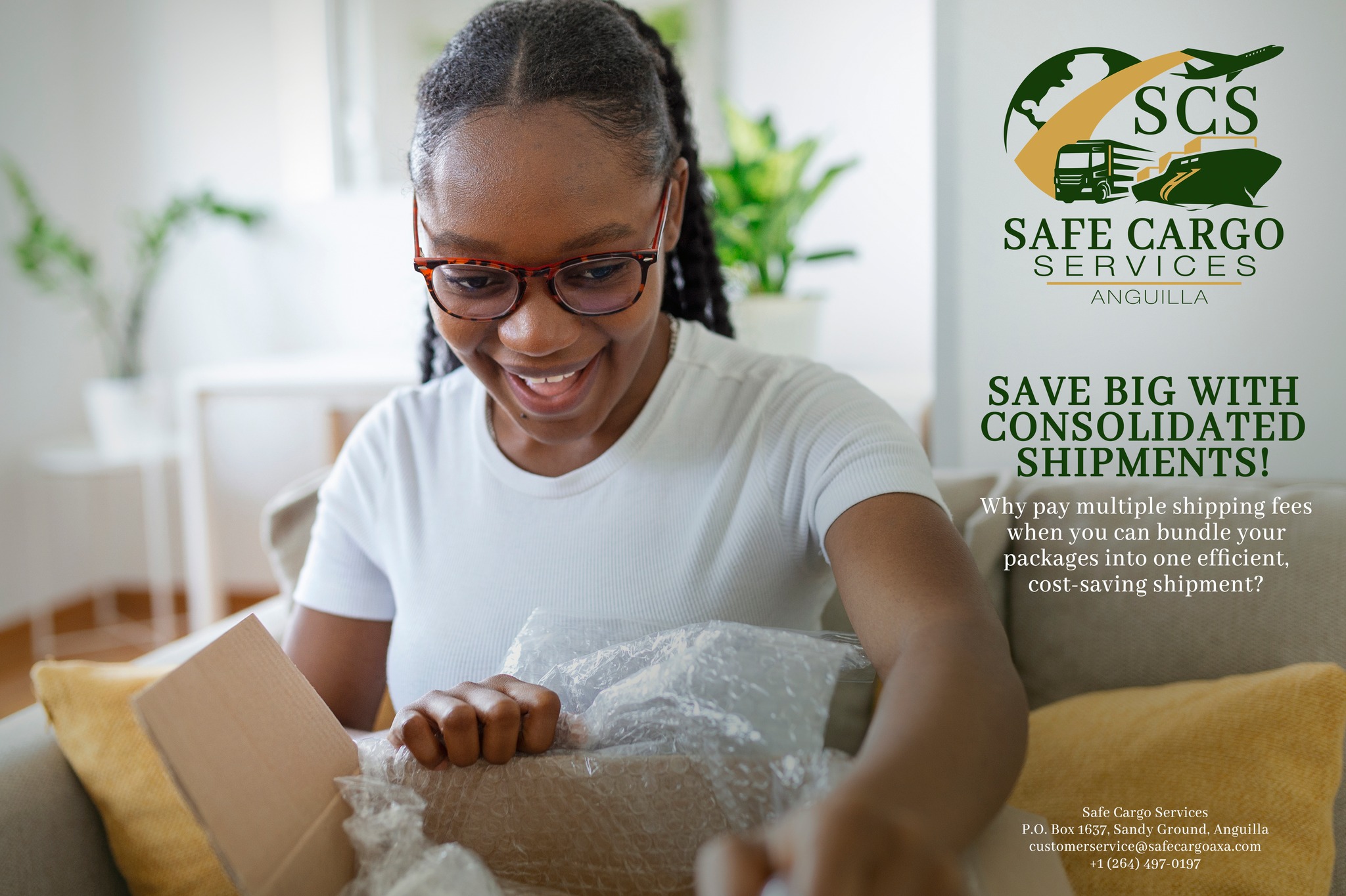 Save big with consolidated shipments